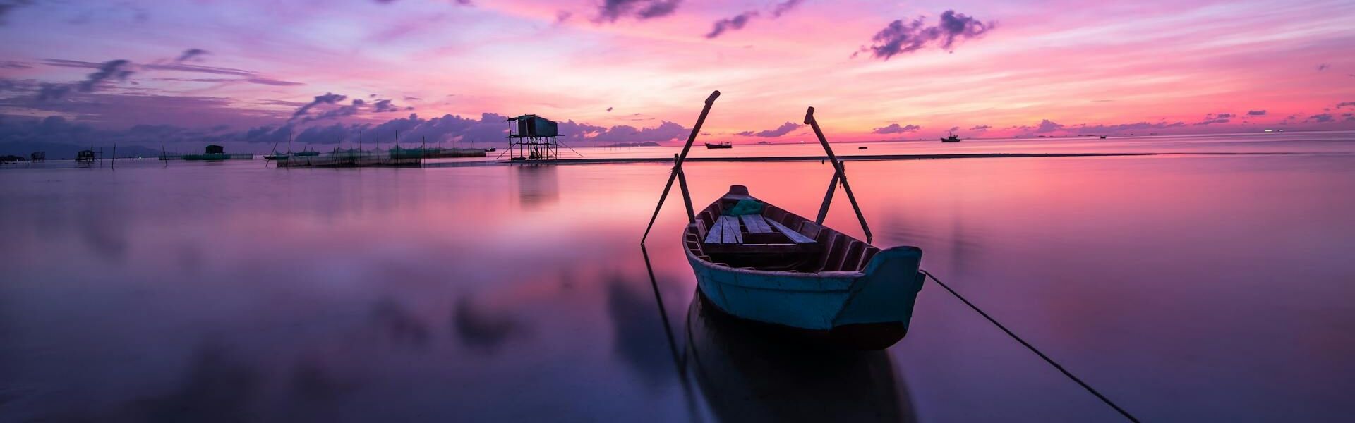 Phu Quoc Island Boat under sun